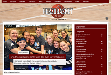 Homepage TS Herzogenaurach Basketball